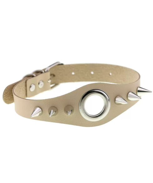 Spiked Rivet Choker