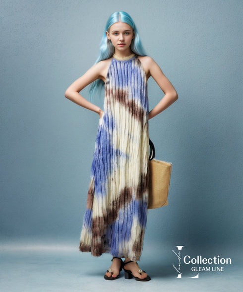 Tie-dye Pleats Series