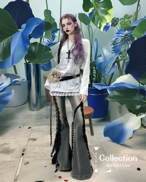 Crinkle Cami & Wide Pants Set