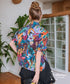 Tropical Print Blouse