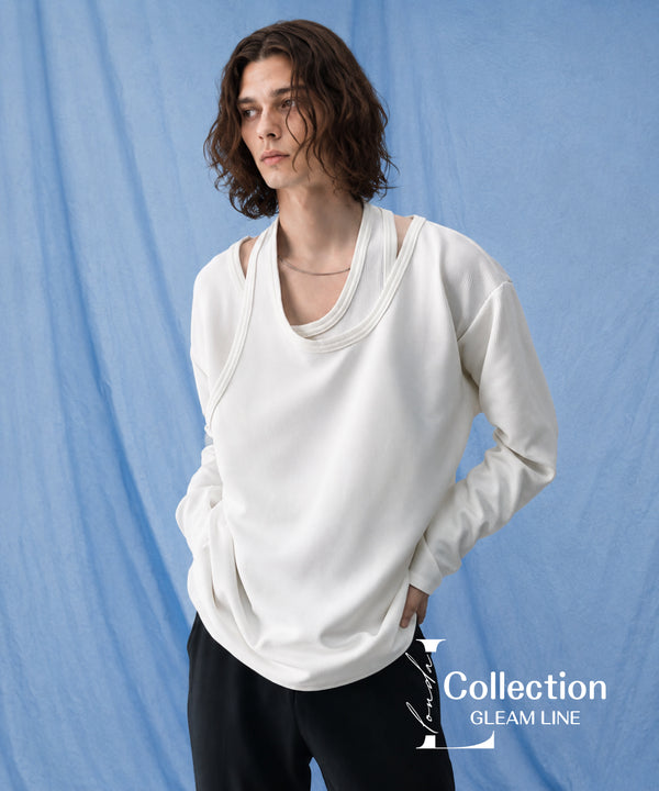Overlapping Long Sleeve T-shirts