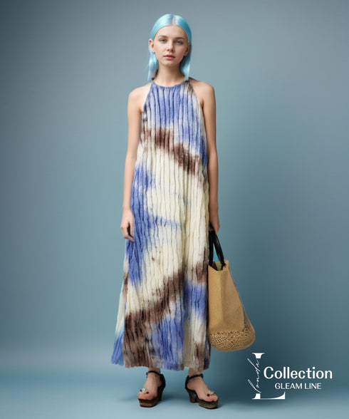 Tie-dye Pleats Series