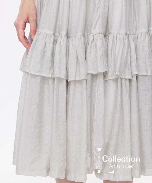 Frill Veil Dress