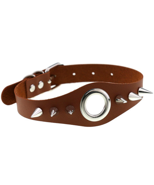 Spiked Rivet Choker