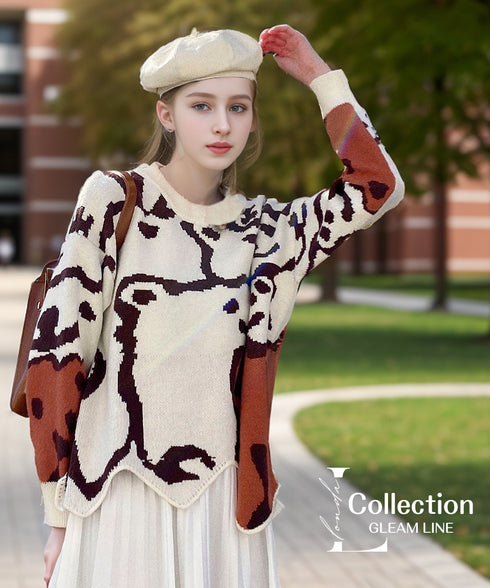 Scallop Bear Sweater