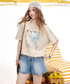 Lace Charm Graphic Top