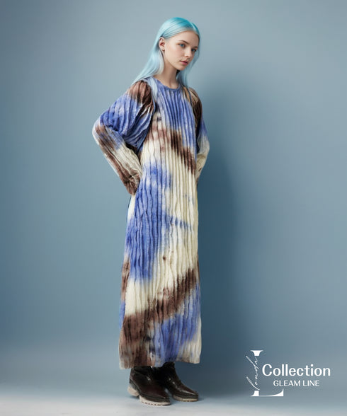 Tie-dye Pleats Series