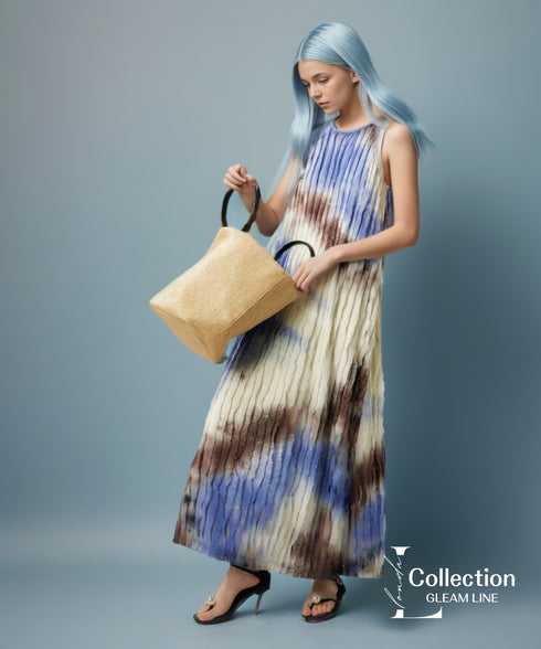 Tie-dye Pleats Series