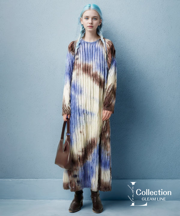 Tie-dye Pleats Series