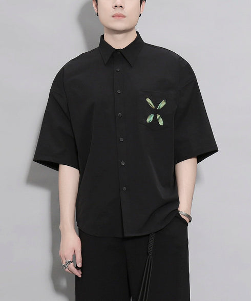 Oval Hollow Design Shirt