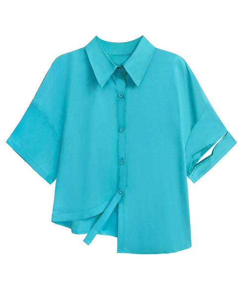 One Side Short Blouse