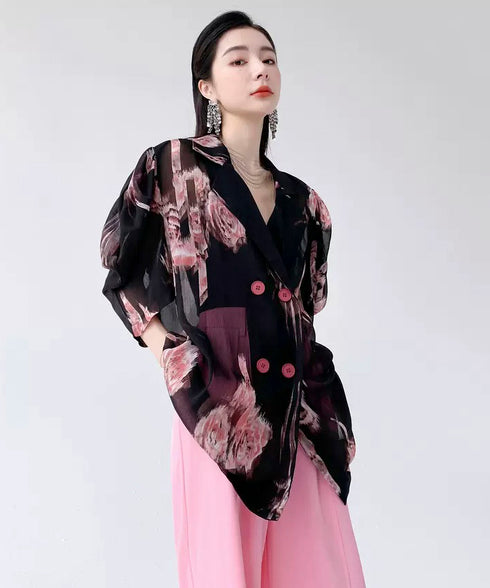 Flower Sheer Jacket