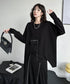 Chain Flap Asymmetry Sweatshirt