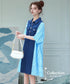 Denim Stripe Switch Dress