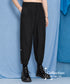 Side Button Tapered Pants