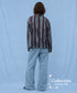 Multicolor Wavy Knit Cardigan