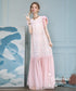 Floral Lace Tiered Dress