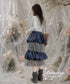 Layered Check Tulle Skirt