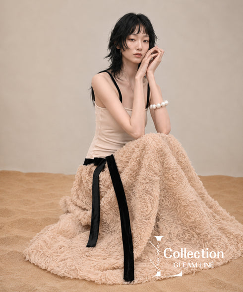 Ribbon Rosette Dress