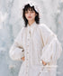 Frill Collar Jacquard Dress