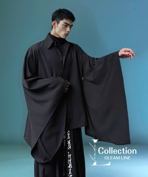 Shadow Flow Wide Sleeve Shirt