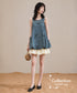 Ribbon Puff Top&Skirt Co-ord
