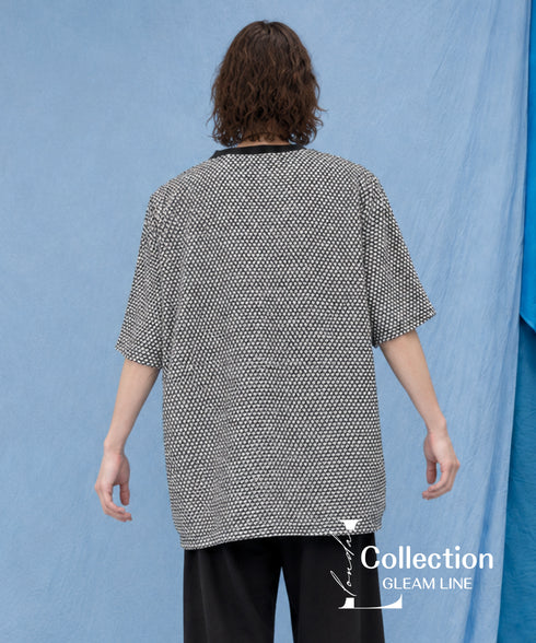Metallic Mesh T-shirt