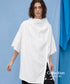 Side Button High Neck Shirt