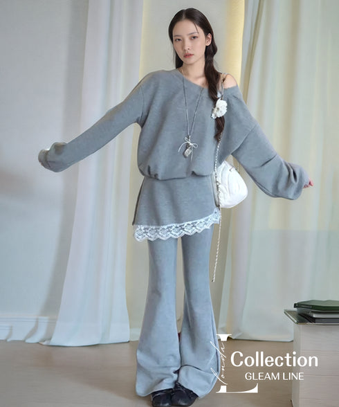 Lace Hem Lounge Series