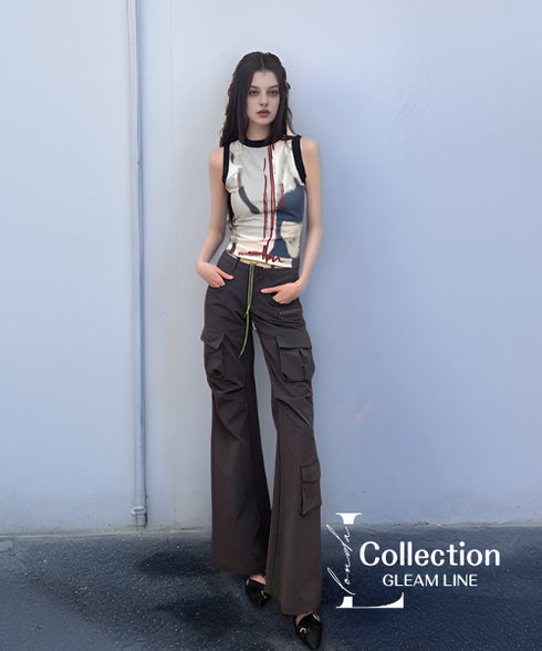 Graphic Form Fit Sleeveless