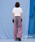 Paint Graphic Wide Denim