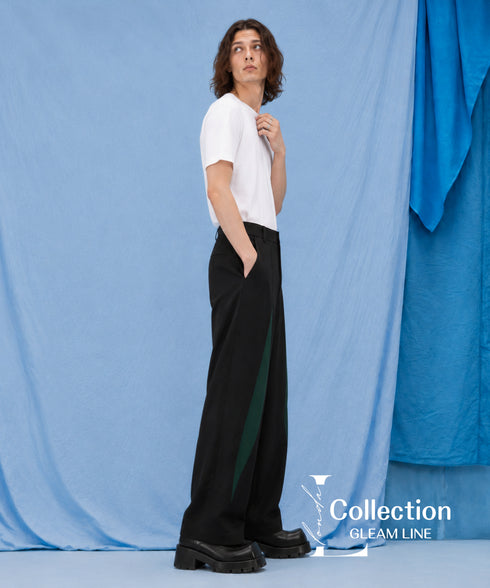 Center Splicing Design Pants