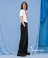 Center Splicing Design Pants