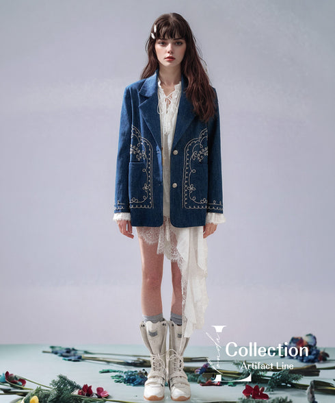 Ornate Stitch Jacket