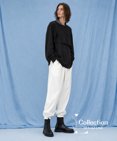 One Tuck Tapered Pants
