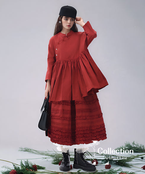 Gathered Peplum Series