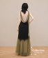 Sheer Lace Layer Dress