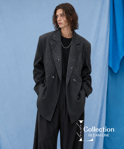 Sparkle Stud Double Blazer
