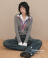 Multi Layered Collar Knit Top