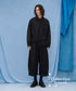 Volume Tuck Cropped Wide Pants