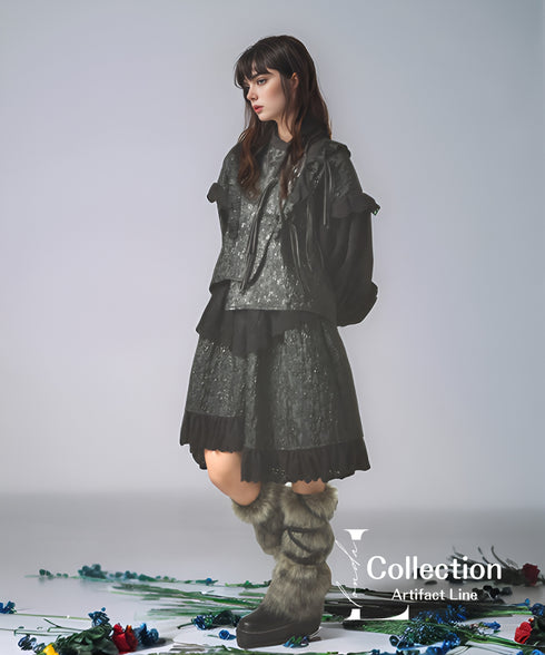 Lace Layered Black Series