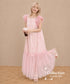 Floral Lace Tiered Dress