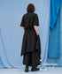 Layered Pleated Wide Pants
