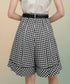 Gingham Check Culottes