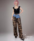 Leopard Print Wide Pants