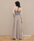 Twist Stripe Bustier Dress