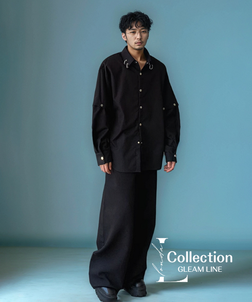 Noir Asymmetric Ring Shirt