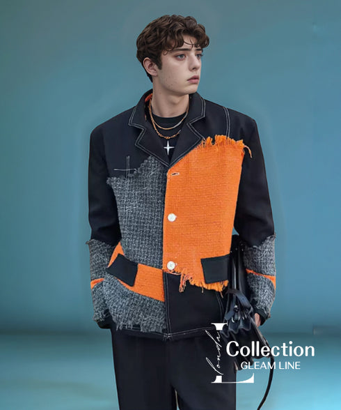 Contrast Color Jacket