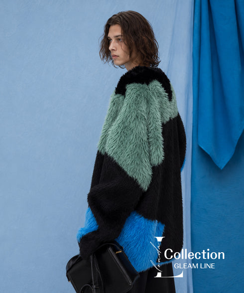 Fuzzy Wave Pullover
