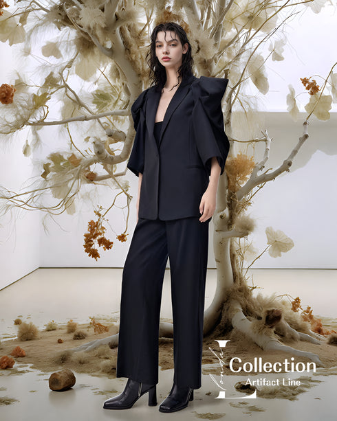 Sculpted Shoulder Jacket